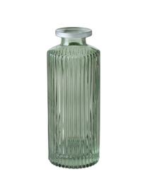 Kleine vazenset Adore van glas, 3-delig, Glas, geverfd, Groen, Ø 5 x H 13 cm
