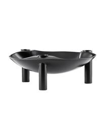 Coupelle décorative Stoff Nagel, Métal, enduit, Noir, Ø 14 x haut. 6 cm