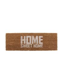 Wycieraczka Home Sweet Home, Włókno kokosowe, Brązowy, biały, S 26 x D 77 cm
