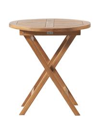 Set de muebles para balcón de madera de teca Kenya, 3 pzas., Madera de teca, Set de diferentes tamaños