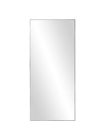 Großer Ganzkörperspiegel Cato, Rahmen: Metall, beschichtet, Rückseite: Mitteldichte Holzfaserpla, Spiegelfläche: Spiegelglas, Schwarz, B 80 x H 180 cm