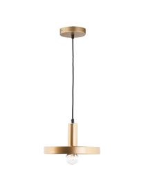 Kleine Pendelleuchte Garni, Lampenschirm: Metall, beschichtet, Baldachin: Metall, beschichtet, Goldfarben, Ø 25 x H 15 cm