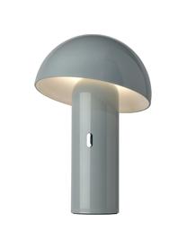 Mobilna lampa stołowa LED z funkcją przyciemniania Svamp, Niebieskoszary, Ø 16 x W 25 cm