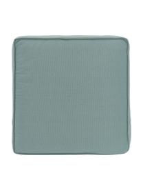 Cuscino sedia alto in cotone verde salvia  Zoey, Rivestimento: 100% cotone, Verde salvia, Larg. 40 x Lung. 40 cm