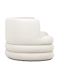 Designer Sofa Solomon (3-Sitzer), Bezug: 56% Viskose, 21% Polyeste, Gestell: Massives Fichtenholz, FSC, Füße: Kunststoff, Webstoff Beige, B 193 x T 92 cm