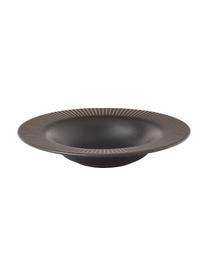 Sada porcelánového nádobí Goya, pro 4 osoby (12 dílů), Porcelán, Antracitová, Pro 4 osoby (16 dílů)
