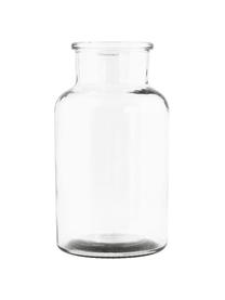 Glas-Vase Jaredya, Glas, Transparent, Ø 14 x H 26 cm