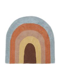 Tappeto arcobaleno per bambini in lana Rainbow, 80% lana, 20% cotone

Nel caso dei tappeti di lana, le fibre possono staccarsi nelle prime settimane di utilizzo, questo si riduce con l'uso quotidiano e la formazione di lanugine diminuisce, Multicolore, Larg. 88 x Lung. 90 cm