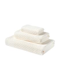 Lot de serviettes de bain Niam, 3 élém., 100 % coton
Grammage intermédiaire, 500 g/m²

Le matériau est certifié STANDARD 100 OEKO-TEX®, 8135CIT, CITEVE, Blanc, Lot de tailles variées