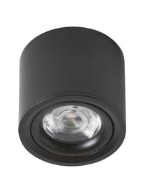 LED-Deckenspot Alivia, Metall, pulverbeschichtet, Schwarz, Ø 9 x H 7 cm