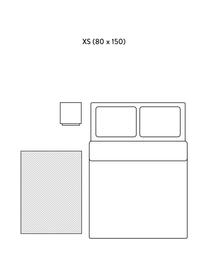 Handgetufteter Kurzflor-Wollteppich Jadie, Flor: 100 % Wolle, RWS-zertifiz, Cremeweiß, B 80 x L 150 cm (Größe XS)