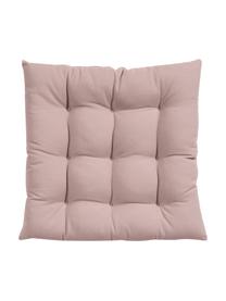 Baumwoll-Sitzkissen Ava in Rosa, Bezug: 100% Baumwolle, Rosa, B 40 x L 40 cm