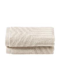 Handdoek Fatu in verschillende formaten, 100% katoen
Middelzware kwaliteit, 470 g/m²

Het in dit product gebruikte materiaal is getest op schadelijke stoffen en gecertificeerd volgens STANDARD 100 door OEKO-TEX®, 3883CIT, CITEVE., Beigetinten, XS gastendoekje, B 30 x L 50 cm, 2 stuks