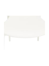 Dizajnová stolička s opierkami Masters, 2 ks, Polypropylén, certifikát Greenguard, Biela, Š 57 x V 84 cm