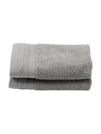 Ręcznik z bawełny organicznej Premium, różne rozmiary, Ciemny szary, Ręcznik dla gości, S 30 x D 30 cm, 2 szt.