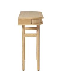 Konzolový stolek s žebrováním Front, Dřevo, Š 100 cm, V 80 cm