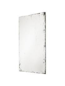 Frameloze wandspiegel Brass met antieke afwerking, Zilverkleurig, B 60 x H 80 cm
