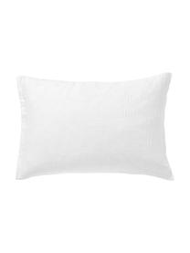 Funda de almohada de muselina Odile, Blanco, An 45 x L 110 cm