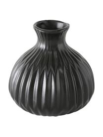 Komplet wazonów z porcelany Esko, 3 elem., Porcelana, Czarny, Komplet z różnymi rozmiarami