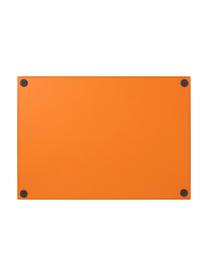 Deko-Tablett Carina mit Wiener Geflecht, Ablagefläche: Rattan, Rand: Mitteldichte Holzfaserpla, Orange, B 35 x H 3 cm