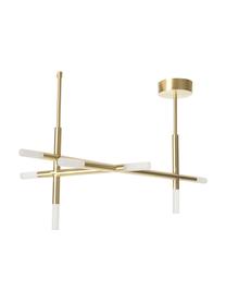 Velké stropní LED svítidlo Gratia, Zlatá, bílá, Š 76 cm, V 50 cm