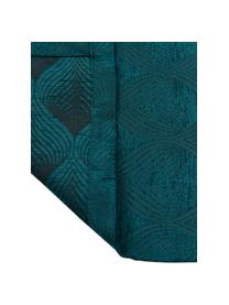 Chemin de table vert Milo, 100 % polyester, Vert, larg. 40 x long. 145 cm