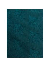 Chemin de table vert Milo, 100 % polyester, Vert, larg. 40 x long. 145 cm