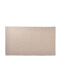 Katoenen tafelkleed Ivory met franjes, 100% katoen, Beige, Voor 6 - 10 personen (B 145 x L 250 cm)