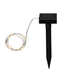 Solarna girlanda świetlna LED Drop, dł. 500 cm i 50 lampionów, Biały, transparentny, D 500 cm