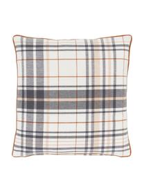 Kostkovaný povlak na polštář s lemováním Stirling, 100% bavlna, Více barev, Š 45 cm, D 45 cm
