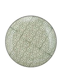 Frühstücksteller Karine mit kleinem Muster, 4er-Set, Keramik, Bunt, gemustert, Ø 20 cm
