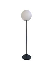 Lampadaire d'extérieur mobile à intensité variable Luny, Blanc, noir, Ø 30 x haut. 150 cm