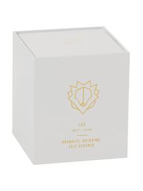 Duftkerze Astro (Saphir & Bernstein), Behälter: Glas, Löwe, Ø 10 x H 11 cm