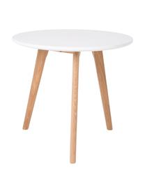 Beistelltisch-Set Bodine im Skandi Design, 2-tlg., Tischplatte: Mitteldichte Holzfaserpla, Weiß, Eichenholz, Set mit verschiedenen Größen