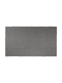 Linnen tafelkleed Audra met visgraatpatroon, 100% linnen, Donkergrijs, Voor 6 - 10 personen (B 147 x L 250 cm)