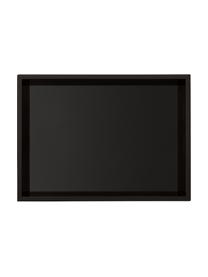 Vassoio molto lucido Hayley, Vassoio: pannello di fibra a media, Nero, Larg. 24 x Prof. 33 cm
