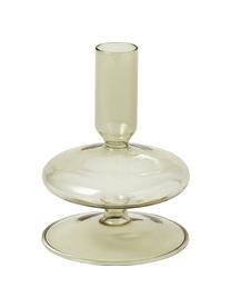 Kerzenhalter-Set Clea in organischer Form, 3-tlg., Glas, Rosa, Grün, transparent, Set mit verschiedenen Größen