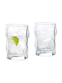 Sklenice Sorgente, 6 ks, Sklo, Transparentní, Ø 7 cm, V 11 cm, 300 ml
