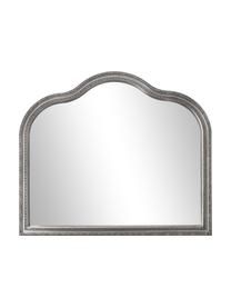 Barock-Wandspiegel Muriel, Rahmen: Massivholz, beschichtet, Rückseite: Mitteldichte Holzfaserpla, Spiegelfläche: Spiegelglas, Silberfarben, B 90 x H 77 cm
