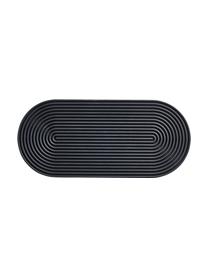 Bandeja cóctel Rocks, Silicona, Negro, L 35 x An 16 cm