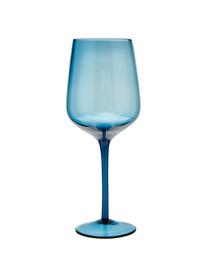 Verre à vin bigarré soufflé bouche Diseguale, 6 élém., Verre, soufflé bouche, Multicolore, Ø 7 x haut. 24 cm, 250 ml