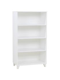 Estantería infantil de madera de pino Marie, Madera de pino macizo con certificado FSC, madera contrachapada, Blanco, An 72 x Al 129 cm