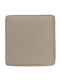Hohes Sitzkissen Zoey, 2 Stück, Bezug: 100% Baumwolle, Taupe, B 40 x L 40 cm