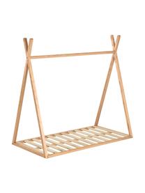 Kinderbett Maralis aus Massivholz, 70 x 140 cm, Buchenholz, Sperrholz, Helles Holz, B 70 x L 140 cm