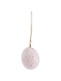 Deko-Objekt-Set Blush, 12-tlg., Echte Eier, Rosatöne, Grau, Braun, Set mit verschiedenen Größen