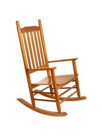 Fotel bujany z drewna naturalnego Pedro, Drewno topoli, Brązowy, S 87 x G 69 cm