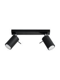 Riel Etna, Estructura: acero, Anclaje: acero pintado, Negro, An 30 x Al 15 cm