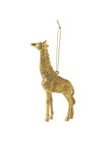 Bruchfestes Baumanhänger-Set Dodo, 3-tlg., Kunststoff, Goldfarben, Set mit verschiedenen Größen