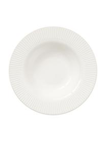 Súprava riadu z porcelánu Goya, 4 osoby (12 dielov), Porcelán, Krémovobiela, 4 osôb (16 dielov)