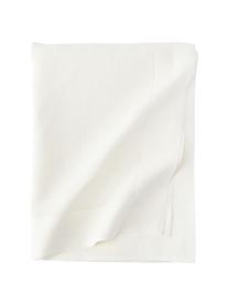 Leinen-Tischdecke Alanta mit Hohlsaum, Cremeweiss, Für 4 - 6 Personen (B 130 x L 170 cm)